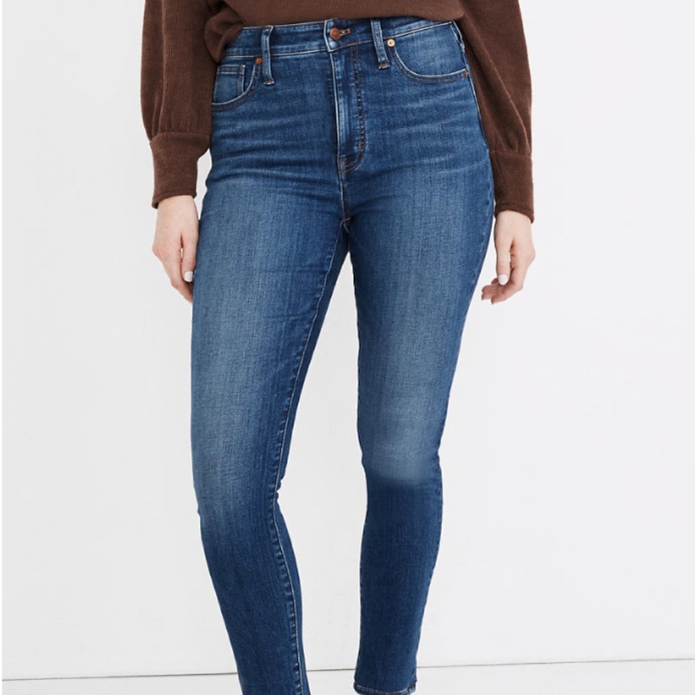 Madewell Curvy High-Rise Skinny Jeans Size 29